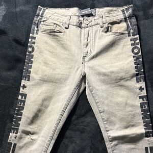 Homme + Femme Men's Skinny Jeans in Gray